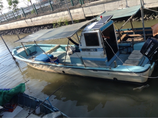 เรือประมงญี่ปุ่น 27 ฟุต พร้อมเครื่อง EVINRUDE 70 แรง