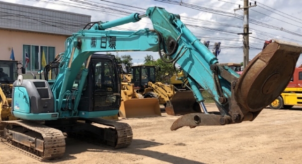ขายรถขุด KOBELCO SK135SR หัวแม่เหล็ก นำเข้าเองจากญี่ปุ่น สภาพสวยพร้อมใช้ มีVDOการทำงานครับ