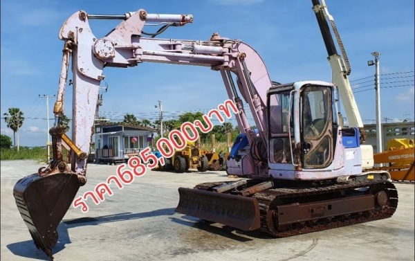 ขายด่วนรถเเบคโฮ ซูมิโตโม้ SH135-2คันเร่งออโต้รถนอกเพื่งนำเข้ามาใหม่สวยเดิมๆเคื่องดีปั่มแรงคอลโทลน้ำมันปั้มนิ้ว บูมอามร์สวยเร็วแรงไม่โหลด เครื่อง4สูบเทอรโบ้ระบบออโต้คันเร่งครบรถยังไม่เคยใช้งานในไทยเลย