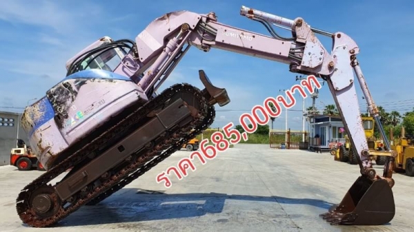 ขายด่วนรถเเบคโฮ ซูมิโตโม้ SH135-2คันเร่งออโต้รถนอกเพื่งนำเข้ามาใหม่สวยเดิมๆเคื่องดีปั่มแรงคอลโทลน้ำมันปั้มนิ้ว บูมอามร์สวยเร็วแรงไม่โหลด เครื่อง4สูบเทอรโบ้ระบบออโต้คันเร่งครบรถยังไม่เคยใช้งานในไทยเลย