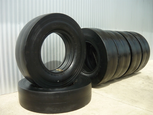 ยางตันล้อหน้ารถปูยาง , ยางตันใหม่ 7 ล้อ 9 ล้อ, กะทะล้อรถเกรด 14.00-24, 17.5-25