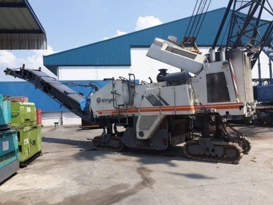 รถกัดผิวถนนเก่านอก Wirtgen 2000DC เอกสาร อินวอย