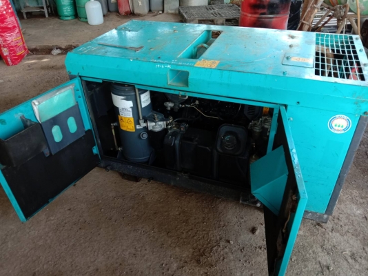 ขายเครื่องปั๊มลมAIRMAN - PDS70S เครื่องยนต์ยันมาร์ ขนาด3สูบ เชื้อเพลิงดีเซล มี 2 หัวลม สินค้าเดิมๆเก่านอก ขายเครื่องปั๊มลมAIRMAN - PDS70S เครื่องยนต์ยันมาร์ ขนาด3สูบ เชื้อเพลิงดีเซล มี 2 หัวลม สินค้าเดิมๆเก่านอก