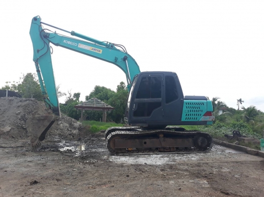 Kobelco sk120Macklll ไฟฟ้าครบ บูมปลายพิเศษ เครื่องเดิมปั้มแรงเอวแน่นมีตัวสับคอนโทรน แอรเย็น เอกสารอินวอยซ์เจ้าของขายเอง