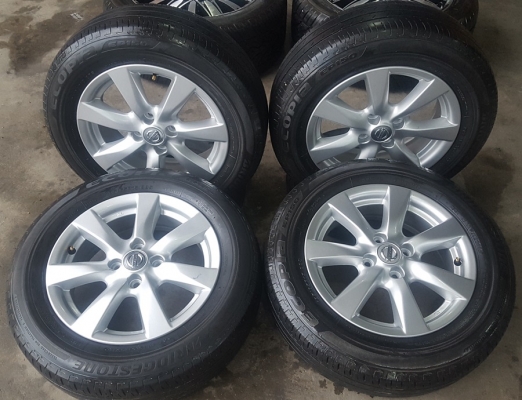 ขายล้อNISSAN ALMERA VL15 ยางปี16  4 ล้อ