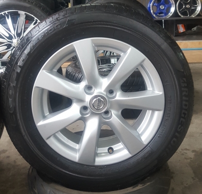 ขายล้อNISSAN ALMERA VL15 ยางปี16 4 ล้อ ขายล้อNISSAN ALMERA VL15 ยางปี16 4 ล้อ