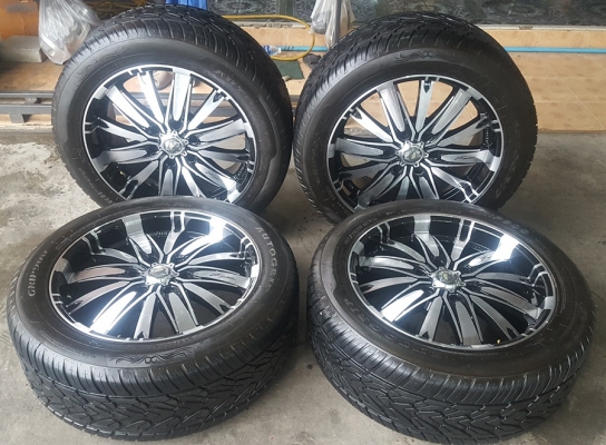 ขายล้อมือ2 MASTER ขอบ20 6รู139 ยาง265/50/20  4 ล้อ