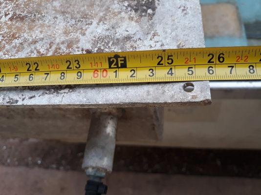 ถังน้ำมันเรือ อลูมิเนียม 100 ลิตร ขนาด184x66x20 เซนติเมตร