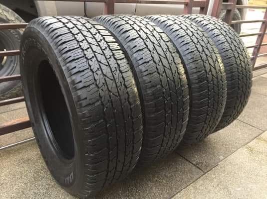 ยาง​ Bridgestone 265 65 17 ปี18 ดอกเต็ม ใช้ยาว มี​ให้​เลือก​2​ชุด​ ราคา​ไม่​แพง​