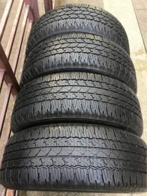 ยาง​ Bridgestone 265 65 17 ปี18 ดอกเต็ม ใช้ยาว มี​ให้​เลือก​2​ชุด​ ราคา​ไม่​แพง​