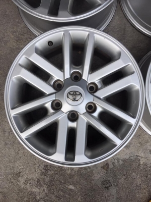 ชุดที่3 ล้อฟอจูนเนอร์17+น๊อต เดิมๆไม่ซ่อมคตดุ้ง มีลอยตามการใช้งาน โทร0879050181.ส่งได้ทั่วไทย ชุดที่3 ล้อฟอจูนเนอร์17+น๊อต เดิมๆไม่ซ่อมคตดุ้ง มีลอยตามการใช้งาน โทร0879050181.ส่งได้ทั่วไทย