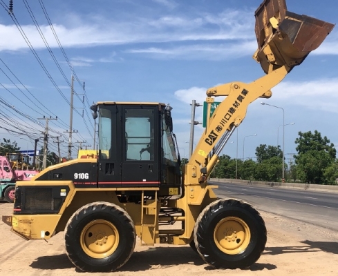 ขายรถตักล้อยาง CAT 910G นำเข้าเองจากญี่ปุ่น สภาพสวยพร้อมใช้ มีVDOการทำงานครับ