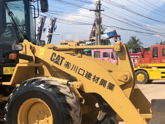 ขายรถตักล้อยาง CAT 910G นำเข้าเองจากญี่ปุ่น สภาพสวยพร้อมใช้ มีVDOการทำงานครับ