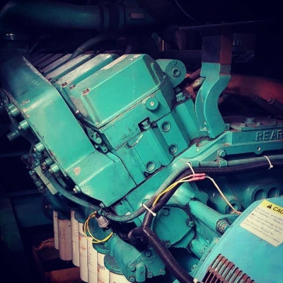 เครื่องปั่นไฟมือสอง Cummins KTA50-G3 1250kva/1000kw