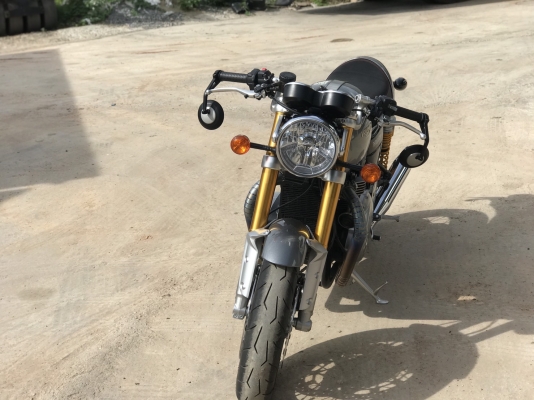 TRIUMPH THRUXTON R ปี2016 ไมล์ 1679 จัดได้ 4.5 แสน รถไม่เคยล้ม ไม่มีรอย ราคา 495,000 #เลขทะเบียนสวยทั้งสองคัน สนใจ. 081-3097045 TRIUMPH THRUXTON R ปี2016 ไมล์ 1679 จัดได้ 4.5 แสน รถไม่เคยล้ม ไม่มีรอย ราคา 495,000 #เลขทะเบียนสวยทั้งสองคัน สนใจ. 081-3097045