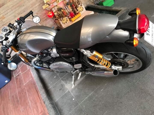 TRIUMPH THRUXTON R ปี2016 ไมล์ 1679 จัดได้ 4.5 แสน รถไม่เคยล้ม ไม่มีรอย ราคา 495,000 #เลขทะเบียนสวยทั้งสองคัน สนใจ. 081-3097045 TRIUMPH THRUXTON R ปี2016 ไมล์ 1679 จัดได้ 4.5 แสน รถไม่เคยล้ม ไม่มีรอย ราคา 495,000 #เลขทะเบียนสวยทั้งสองคัน สนใจ. 081-3097045