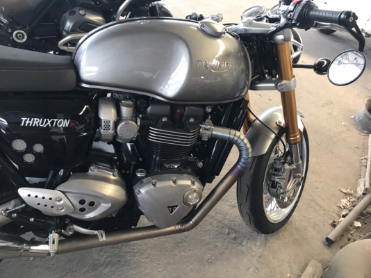 TRIUMPH THRUXTON R ปี2016 ไมล์ 1679 จัดได้ 4.5 แสน รถไม่เคยล้ม ไม่มีรอย ราคา 495,000 #เลขทะเบียนสวยทั้งสองคัน สนใจ. 081-3097045 TRIUMPH THRUXTON R ปี2016 ไมล์ 1679 จัดได้ 4.5 แสน รถไม่เคยล้ม ไม่มีรอย ราคา 495,000 #เลขทะเบียนสวยทั้งสองคัน สนใจ. 081-3097045