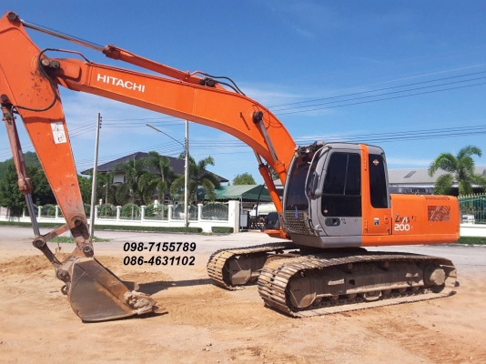 ขาย!! >>> Hitachi Zx200 รุ่น 1 รถสวยพร้อมใช้งาน มีวีดีโอให้ชม <<< เบอร์ติดต่อ 098-7155789 086-4631102