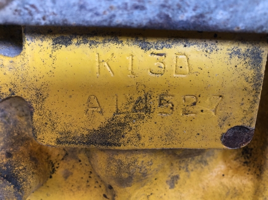 ขายเครื่องHINO K13D 260แรง(ไม่มีใบคุม)