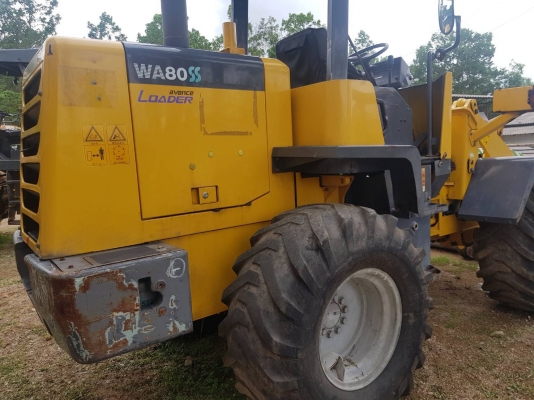 รถตักล้อยาง Komatsu WA80-3 เก่านอกใช้งาน 6000ช.ม เอกสารอินวอยซ์ รถตักล้อยาง Komatsu WA80-3 เก่านอกใช้งาน 6000ช.ม เอกสารอินวอยซ์