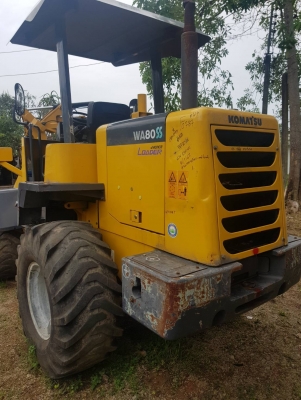รถตักล้อยาง Komatsu WA80-3 เก่านอกใช้งาน 6000ช.ม เอกสารอินวอยซ์