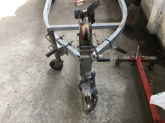 ขายเทลเลอร์ เจ็ตสกี SOREX เก่าญี่ปุ่น ลูกปืนล้อใหม่ ใส่ 4 จังหวะได้ เทลเลอร์ เหล็ก กาวาไนด์ ป้องกันสนิม