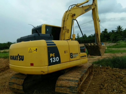 ขายแบคโฮKOMATSU PC130-8 ไมล์7,800 ชม.รถสภาพเต็มทุกระบบ ขายแบคโฮKOMATSU PC130-8 ไมล์7,800 ชม.รถสภาพเต็มทุกระบบ