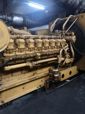 เครื่องปั่นไฟมือสอง CATERPILLAR 3516 ขนาด 1600kVA Cont. Ratings