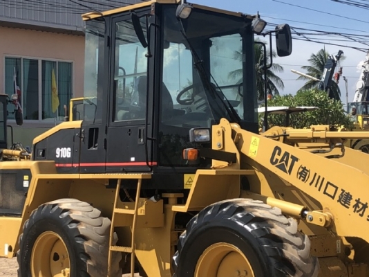 ขายรถตักล้อยาง CAT 910G นำเข้าเองจากญี่ปุ่น สภาพสวยพร้อมใช้ มีVDOการทำงานครับ