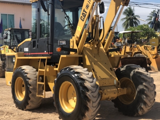ขายรถตักล้อยาง CAT 910G นำเข้าเองจากญี่ปุ่น สภาพสวยพร้อมใช้ มีVDOการทำงานครับ