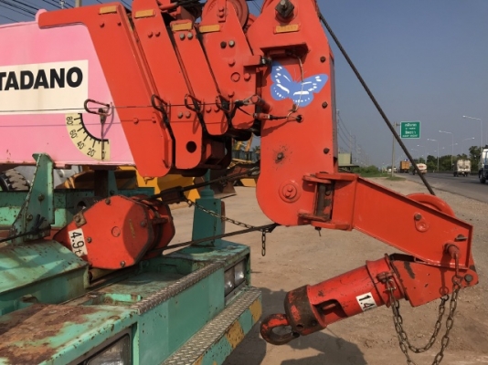 ขายรถเครน TADANO TR80M-1 (ขนาด 8 ตัน) ปี 1994 รถนอกนำเข้าจากญี่ปุ่น สภาพสวยพร้อมใช้ มีVDOการทำงานครั