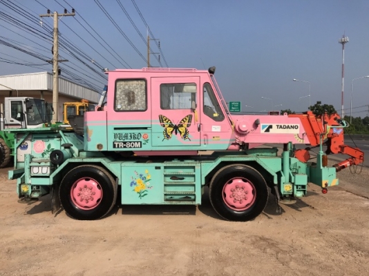 ขายรถเครน TADANO TR80M-1 (ขนาด 8 ตัน) ปี 1994 รถนอกนำเข้าจากญี่ปุ่น สภาพสวยพร้อมใช้ มีVDOการทำงานครั ขายรถเครน TADANO TR80M-1 (ขนาด 8 ตัน) ปี 1994 รถนอกนำเข้าจากญี่ปุ่น สภาพสวยพร้อมใช้ มีVDOการทำงานครั