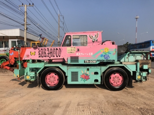 ขายรถเครน TADANO TR80M-1 (ขนาด 8 ตัน) ปี 1994 รถนอกนำเข้าจากญี่ปุ่น สภาพสวยพร้อมใช้ มีVDOการทำงานครั ขายรถเครน TADANO TR80M-1 (ขนาด 8 ตัน) ปี 1994 รถนอกนำเข้าจากญี่ปุ่น สภาพสวยพร้อมใช้ มีVDOการทำงานครั