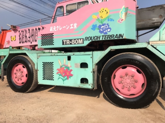 ขายรถเครน TADANO TR80M-1 (ขนาด 8 ตัน) ปี 1994 รถนอกนำเข้าจากญี่ปุ่น สภาพสวยพร้อมใช้ มีVDOการทำงานครั