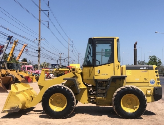 ขายรถตักล้อยาง KOMATSU WA100-3 นำเข้าเองจากญี่ปุ่น สภาพสวยพร้อมใช้ มีVDOการทำงานครับ