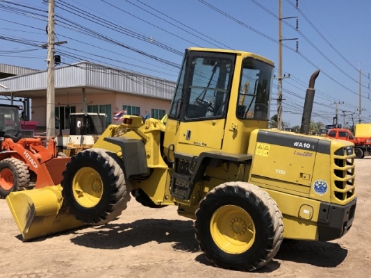 ขายรถตักล้อยาง KOMATSU WA100-3 นำเข้าเองจากญี่ปุ่น สภาพสวยพร้อมใช้ มีVDOการทำงานครับ
