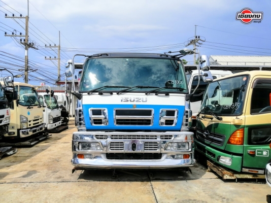 หัวเก๋ง ISUZU GIGA  สภาพแจ่ม สีฟ้าขาว