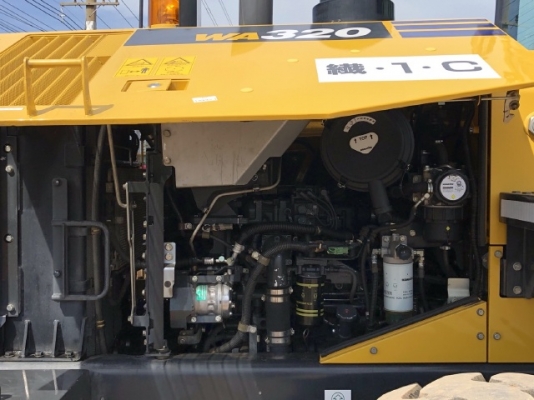 ขายรถตักล้อยาง KOMATSU WA320-7 ปี 2016 นำเข้าเองจากญี่ปุ่น สภาพสวยพร้อมใช้ มีVDOการทำงานครับ