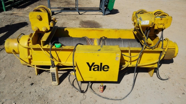 รอกสลิงไฟฟ้า YALE HOIST USA ขนาด 5000 kg วิ่ง 4 ทิศทาง ตัวสลิงและตู้คอนโทรลเป็นสเตนเลส รอกสลิงไฟฟ้า YALE HOIST USA ขนาด 5000 kg วิ่ง 4 ทิศทาง ตัวสลิงและตู้คอนโทรลเป็นสเตนเลส
