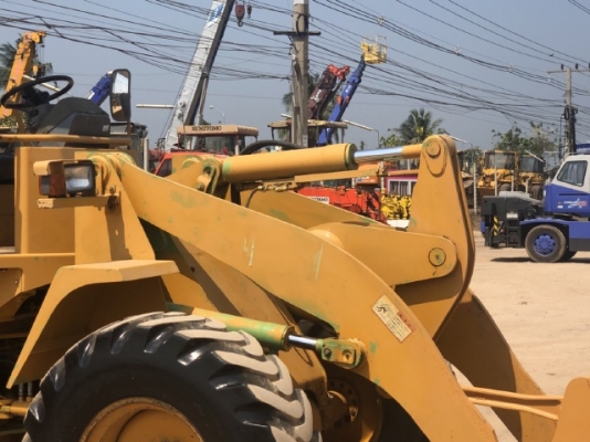 ขายรถตักล้อยาง TCM E830 นำเข้าเองจากญี่ปุ่น สภาพสวยพร้อมใช้ มีVDOการทำงานครับ