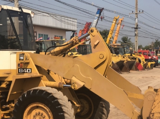 ขายรถตักล้อยาง TCM 840-2 แขนยาวพิเศษ นำเข้าเองจากญี่ปุ่น สภาพสวยพร้อมใช้ มีVDOการทำงานครับ