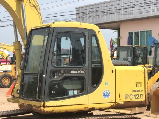 ขายรถขุด KOMATSU PC120-6 อาร์มพิเศษ นำเข้าเองจากญี่ปุ่น สภาพสวยพร้อมใช้ มีVDOการทำงานครับ