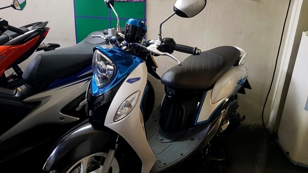 fino I 125 cc.สีขาวดำฟ้า ตัวท็อปล้อแมกซ์ เครื่องเดิมๆ 28900 fino I 125 cc.สีขาวดำฟ้า ตัวท็อปล้อแมกซ์ เครื่องเดิมๆ 28900