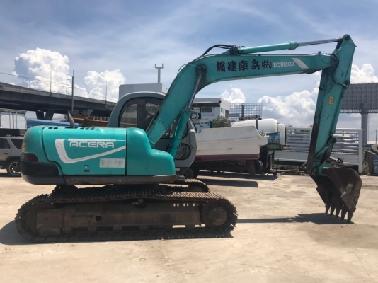 ขายแบคโฮ KOBELCO SK120-2 MARK V นำเข้าญี่ปุ่น ระบบไฟฟ้าครบ เปลี่ยนถ่ายของเหลวพร้อมทำงานค่ะ ขายถูก!! สนใจติดต่อ ผึ้ง 095-0563605