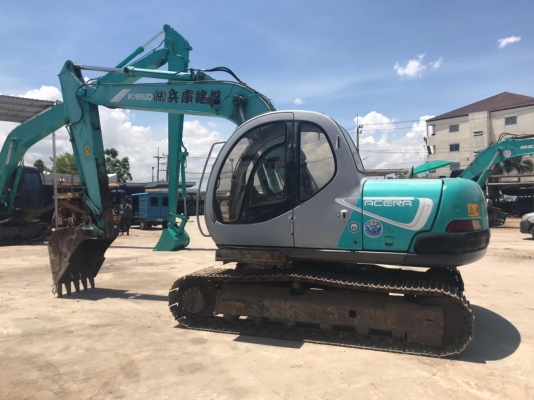 ขายแบคโฮ KOBELCO SK120-2 MARK V นำเข้าญี่ปุ่น ระบบไฟฟ้าครบ เปลี่ยนถ่ายของเหลวพร้อมทำงานค่ะ ขายถูก!! สนใจติดต่อ ผึ้ง 095-0563605