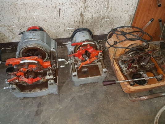 **ขายถูกๆ เครื่องต๊าปเกลียวท่อมือสอง(เก่านอก-แห้งๆญี่ปุ่น)**  2นิ้ว ทดสอบเรียบร้อยแล้ว ทุกระบบใช้งานได้ครับ