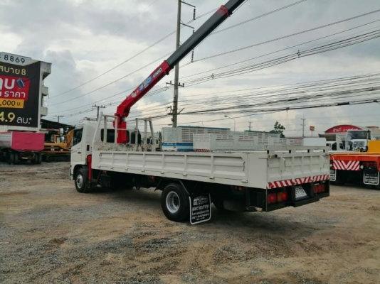 ขายค่ะ 6ล้อ HINO FC9J 175แรงEURO3 ปี59 ติดเครนUNIC 3.30Tซักสามปอก กระบะกว้าง2.45เมตร ยาว6.10เมตรวัดจากใน กระบะเปิดข้างได้ทุกทาง รถสวยเครื่องดี เครนทำงานดีปกติ แอร์ก็เย็น รถพร้อมใช้งานค่ะ