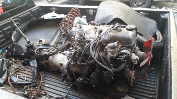 เครื่อง Mazda Familia 1300 ขายพร้อมเกียร์ เครื่อง Mazda Familia 1300 ขายพร้อมเกียร์