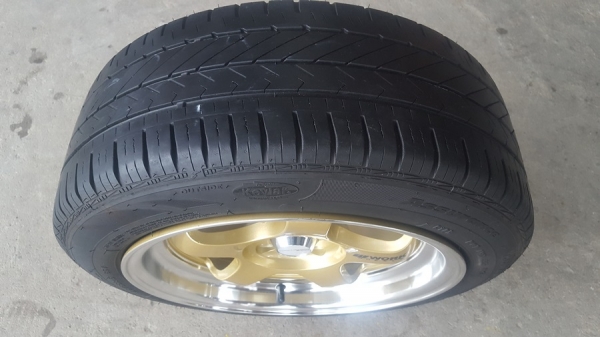 ล้อใหม่ WORK S1 ขอบ15 4รู100 ยาง\%ปี15   4 ล้อ