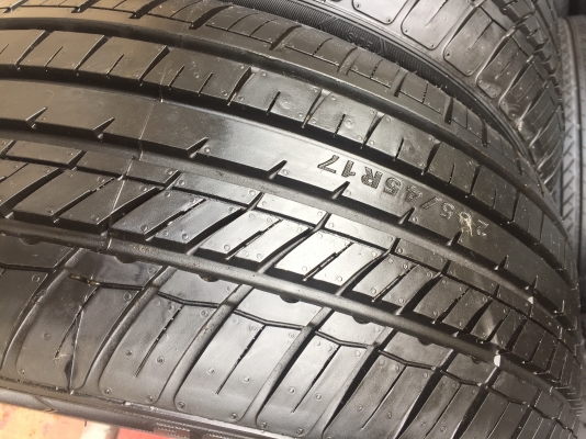 205-45-17 ปี 15 ยาง AEOLUS 3 เส้น 2000 พร้อมใส่ ยางสวยตุ่มหน้ายางยังอยู่ไม่มีปะไม่บวมไม่กินข้าง ดอกยางเหลือเยอะเอาไปวิ่งกันใด้อีกยาวค่ะ